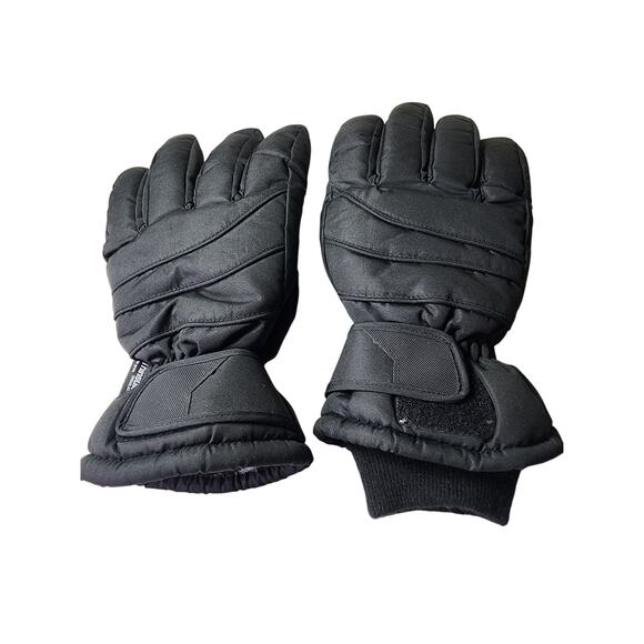 N'ICE CAPS Black Thinsulate Insulated Gloves L / XL - Picture 1 of 5
